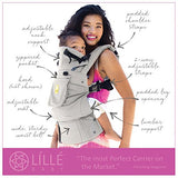 SIX-Position, 360° Ergonomic Baby & Child Carrier by LILLEbaby – The COMPLETE Original (Grey w/Pink Giraffe)