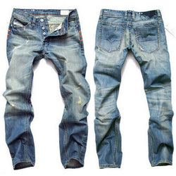 Casual Mens Stylish Designed Straight Slim Fit Jeans Trousers Jean Pants Fashion